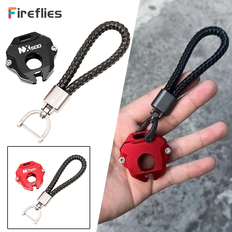 New Fit for Honda NX500 NX 500 N X500 500X CNC Motorcycle Accessory Key Cover Case Shell Keys Protection Keychain Key Case
