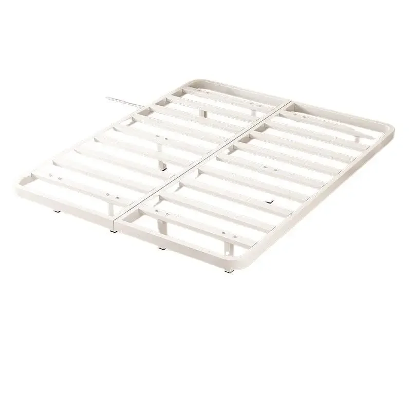 

Japanese-style simple suspended household wrought iron bed thickened single double iron shelf bed