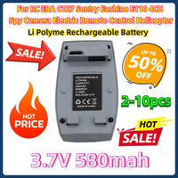 For RC ERA C127 Sentry Eachine E110 4CH Spy Camera Electric Remote Control Helicopter 3.7V 580mah Li Polyme Rechargeable Battery