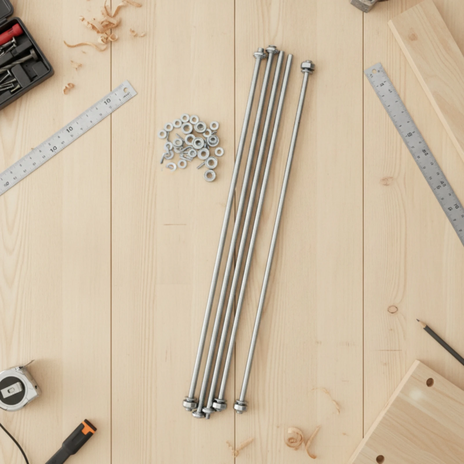 8mm Stainless Sturdy Duty Stair Climber Bearing Rod Stair Machine Replacement Shaft for Professional Gym