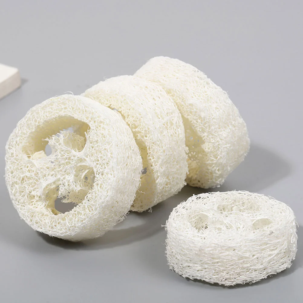 5-delige douchedoekjes badborstel reizen bad scrubber spons Loofah snijdt zeephouder