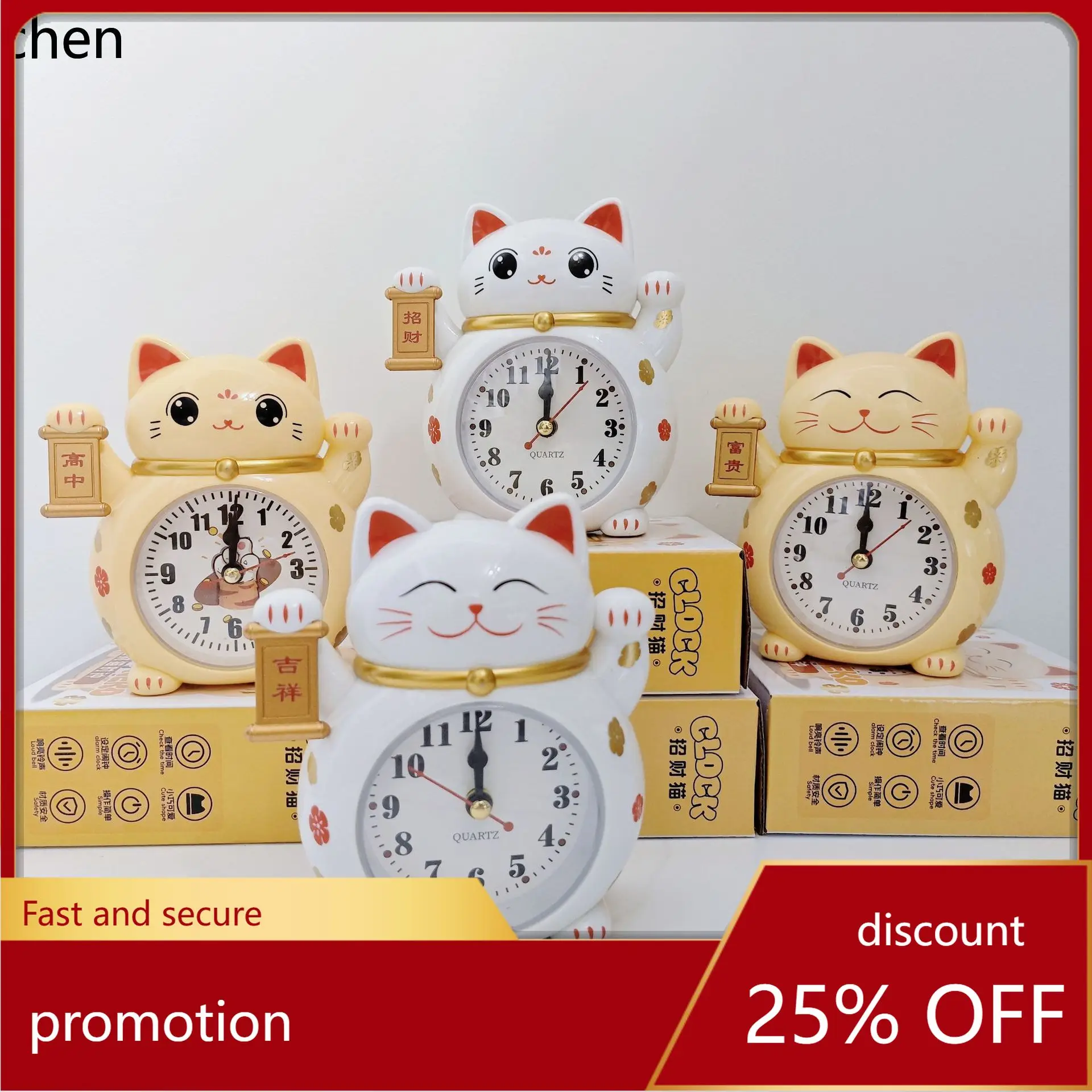 

Zml study bedside timer alarm clock home decoration