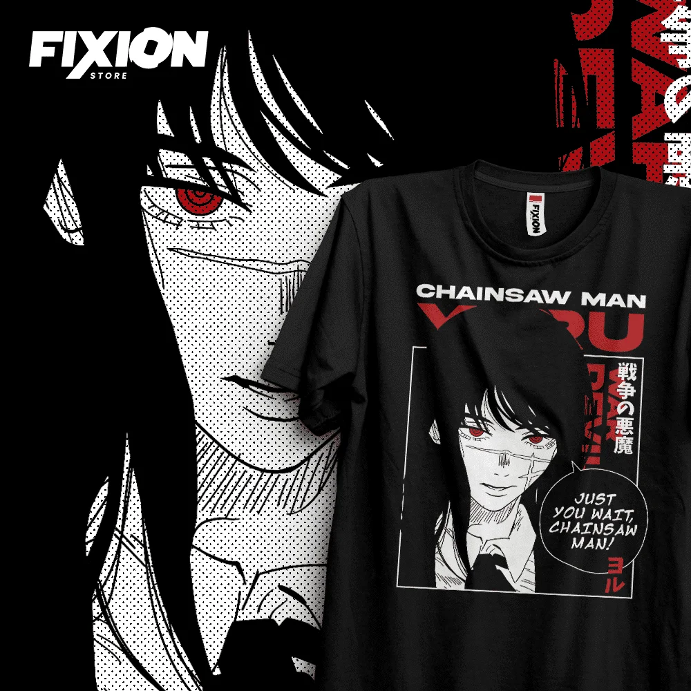 ChainsawMan  LAnime T Shirt Manga Gift For Anime Lover All Size Cotton