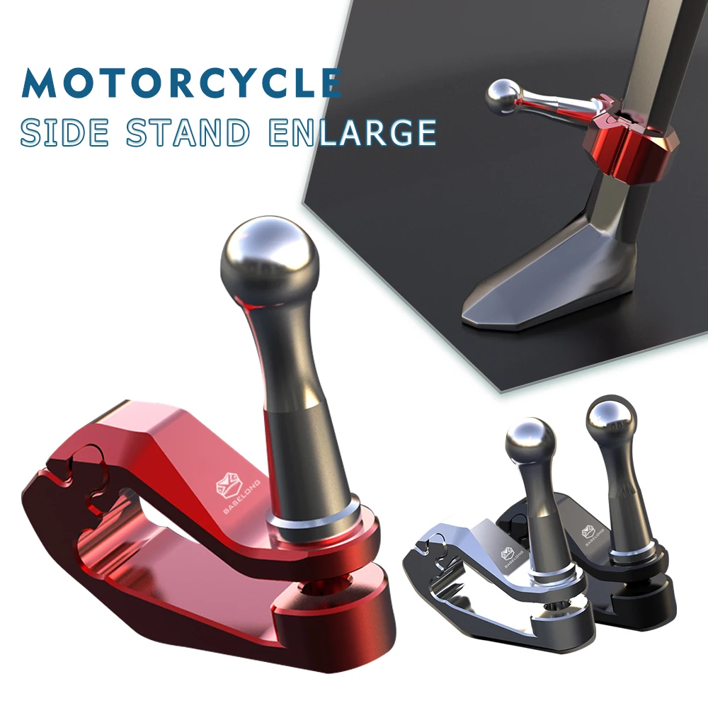 

For Ducati Panigale V2 PanigaleV2 2023 2022 2021 Motorcycle Left Kickstand Enlarger Side Stand Pad Enlarger Column Auxiliary