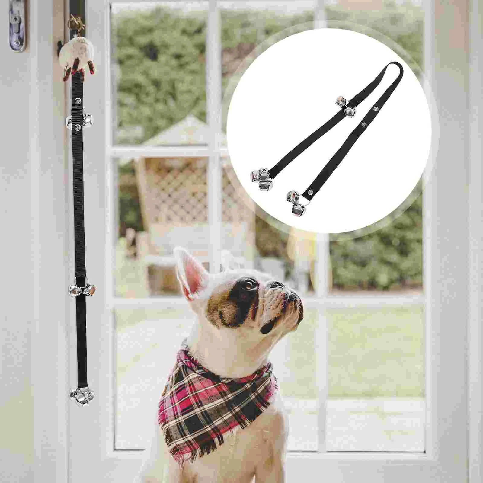 Pet Door Bell Rope Exploration Traction Alarm Creative Puppy Aluminum Alloy Dog Identification