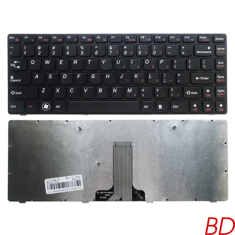 Teclado estadounidense A+ para Lenovo G480 G485 Z380 Z480 Z485 G410 G490 G400 G405AT G405AM