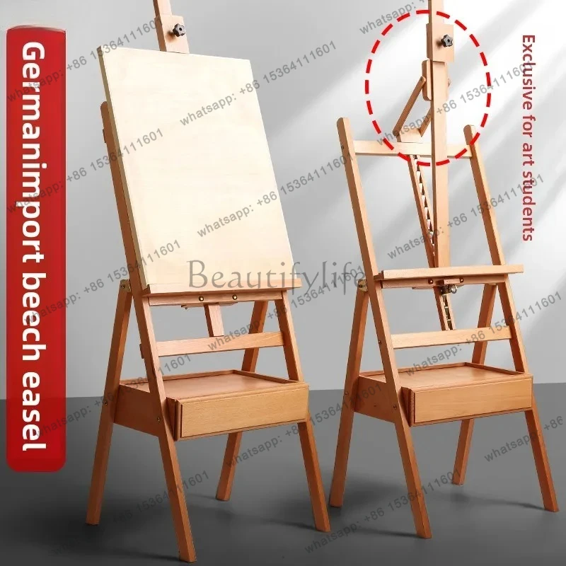 Drawer Easel Sketching Tool Set Oil Painting Watercolor Easel Display Stand