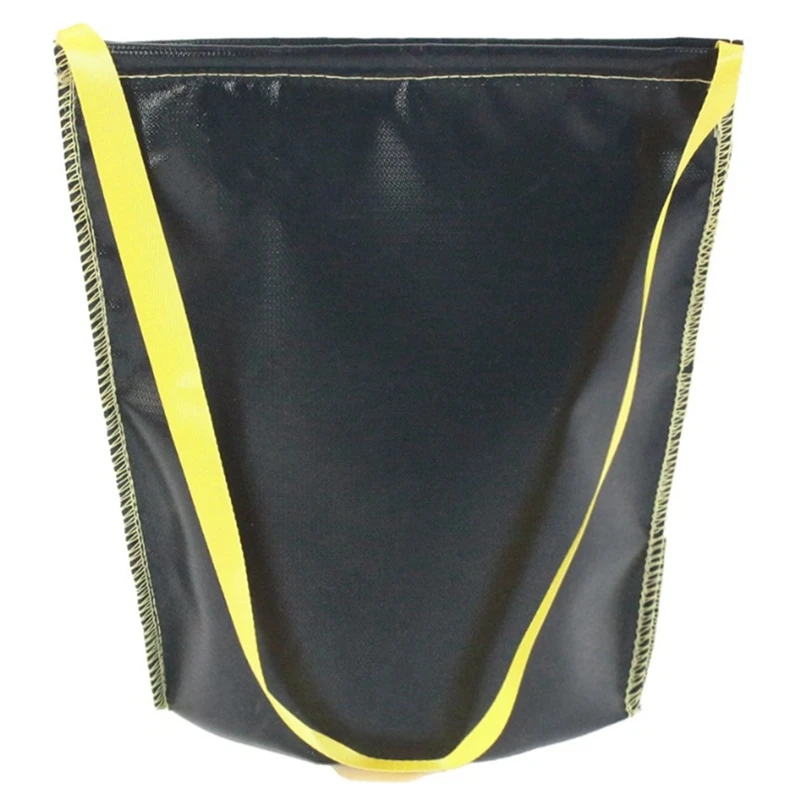 Outdoor Safety Fire-Retardant Storage Bag Camping Fire-Proof Storage Bag BBQ Charcoal Fire Extinguisher Cloth Bag