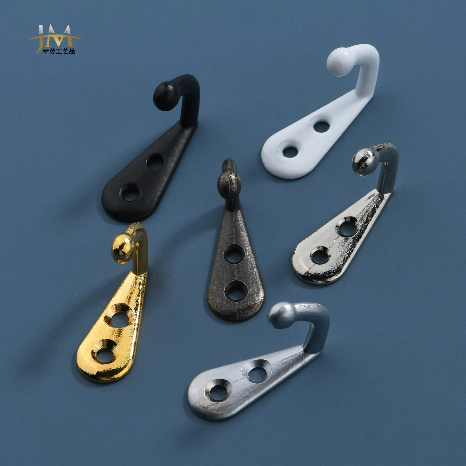 Antique retro small clothes hanging clothes single alloy extra small bronze new Chinese ordinary hook - Image 3