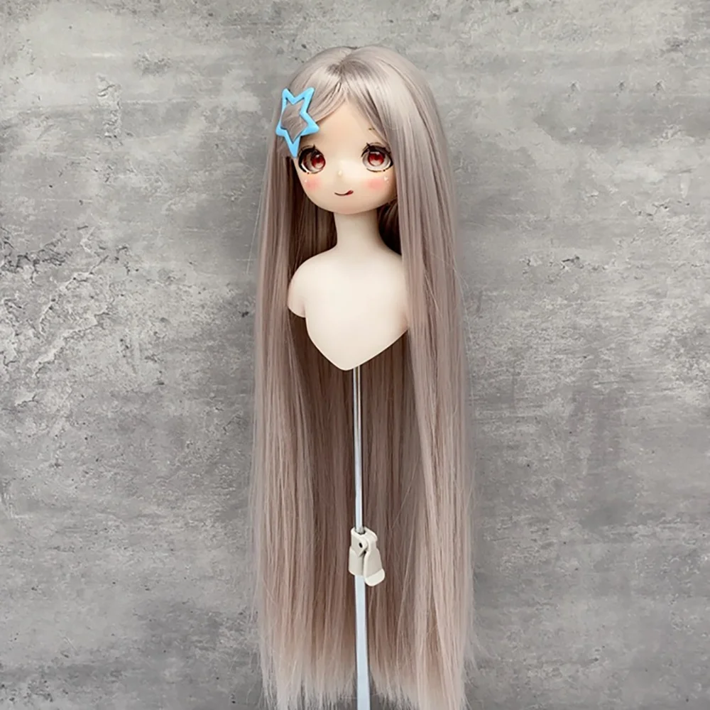 Puppenperücke für Puppe 1/6 1/4 1/3 BJD Puppenhaar Lange Perücke Prinzessinnenhaarperücke – Detail 2