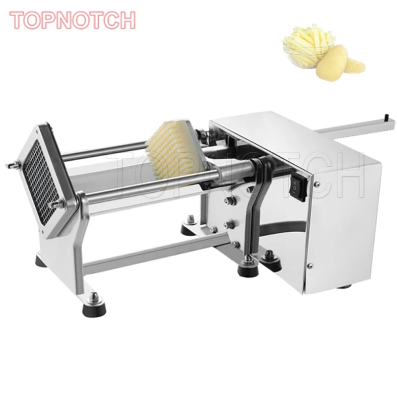 Electric Vegetable Cutter Horizonal Potato Strip Machine Stainless Steel Food Processors For Home Appliances