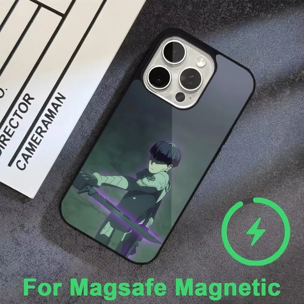 Чехол для телефона Anime K-Kaiju N-No8 для iPhone 16,15,14,13,12,11, Pro, Max, Plus, Mini, Magsafe, магнитный чехол для беспроводной зарядки