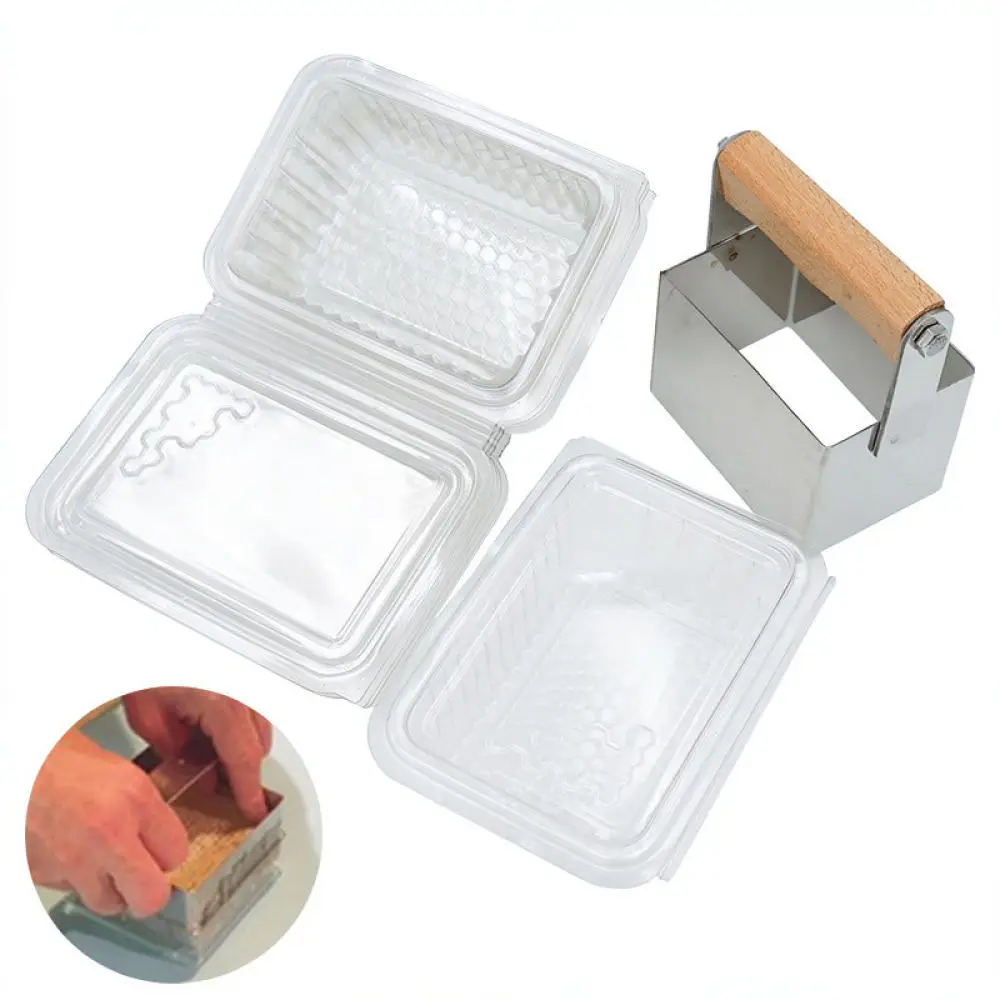 Stainless Steel Beehive Honey Cutter Tool For Beekeeping Equipment Professional Comb Honey Slicing Harvest Device