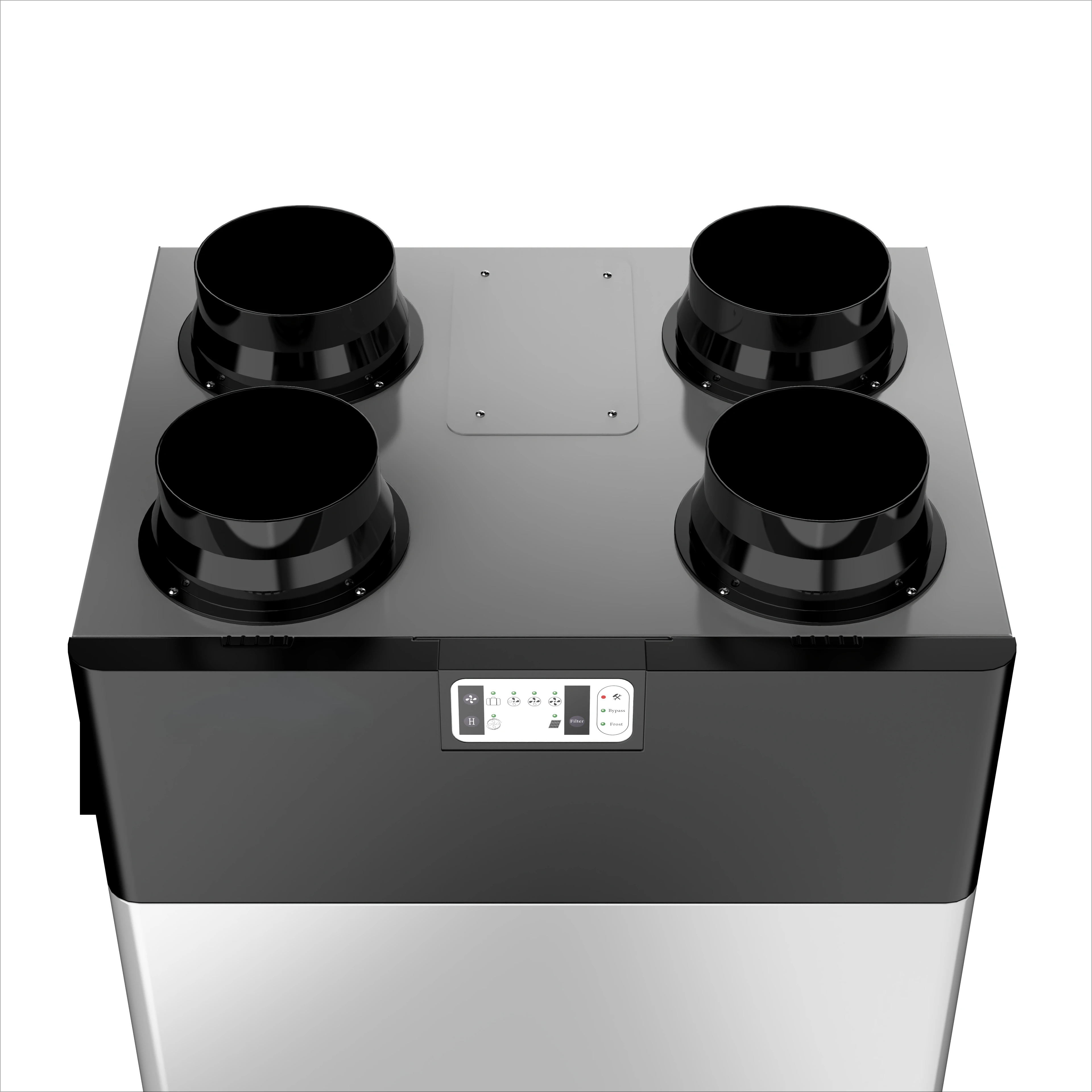 

Vertical ERV/HRV mechanical ventilation with heat exchanger MVHR