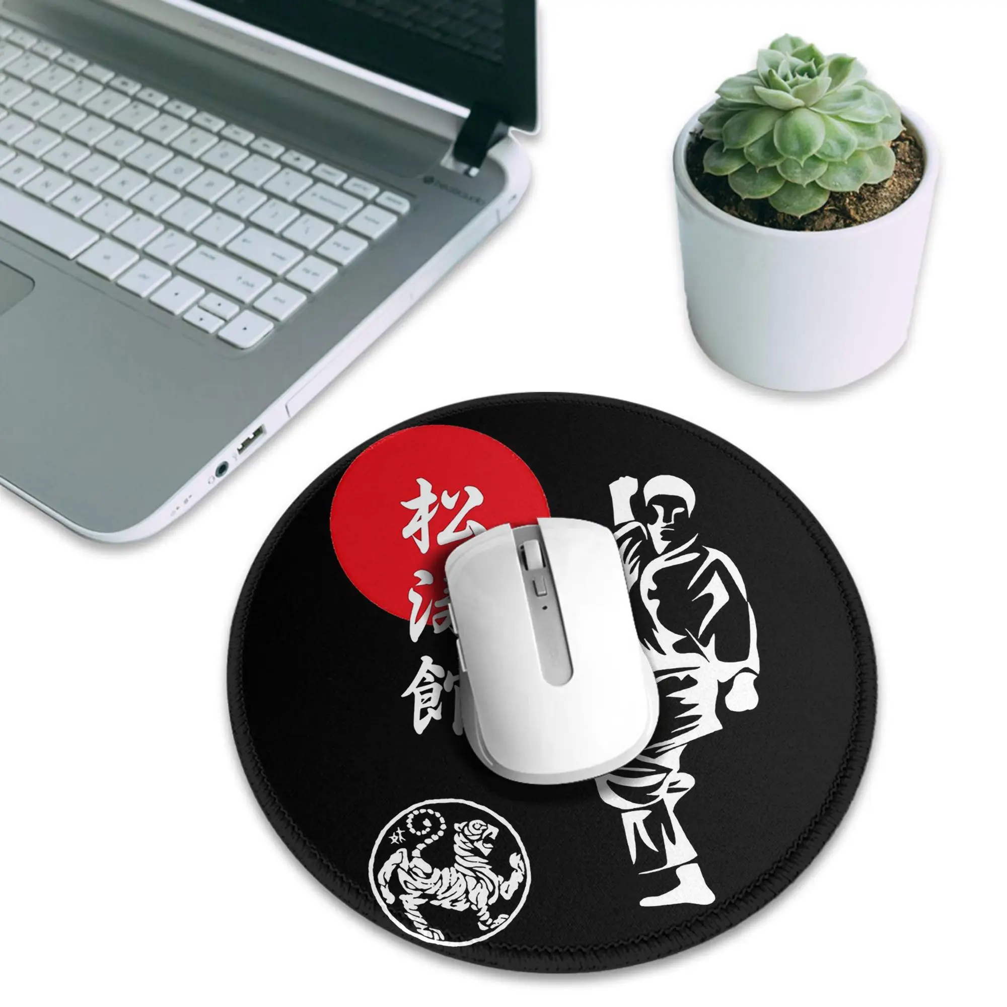 Shotokan Karate Spirit Mouse Pad Computer Keyboard Mouse Mat Gamer PC Laptop Desk Mat Office Accessories Table Mats