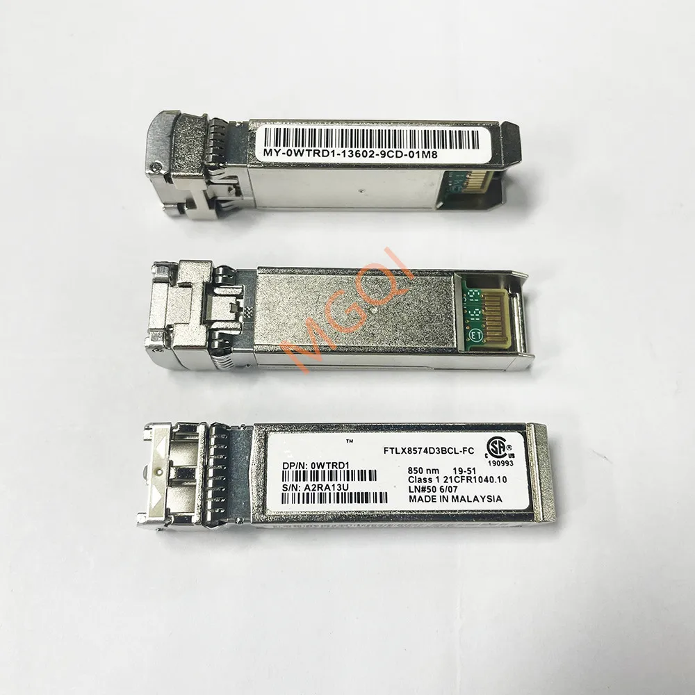 Del-I sfp transceiver 10G/FTLX8574D3BCL-FC/0WTRD1/sfp 850nm 300m sr 10G/10GB Transceiver/Multimode Dual Fiber Transceiver Module