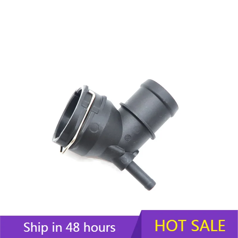 3C0122291 FOR Audi A3 TT Volkswagen Series Models General Radiator Coolant Water Hose Connector Black High Quality Auto Parts