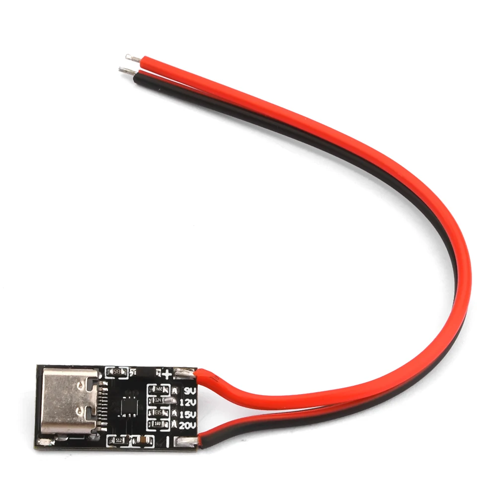 USB-C PD Trigger Board Module PD/QC Decoy Board Fast Charge USB Type-c to 12v High Speed Charger Power Delivery Boost Module