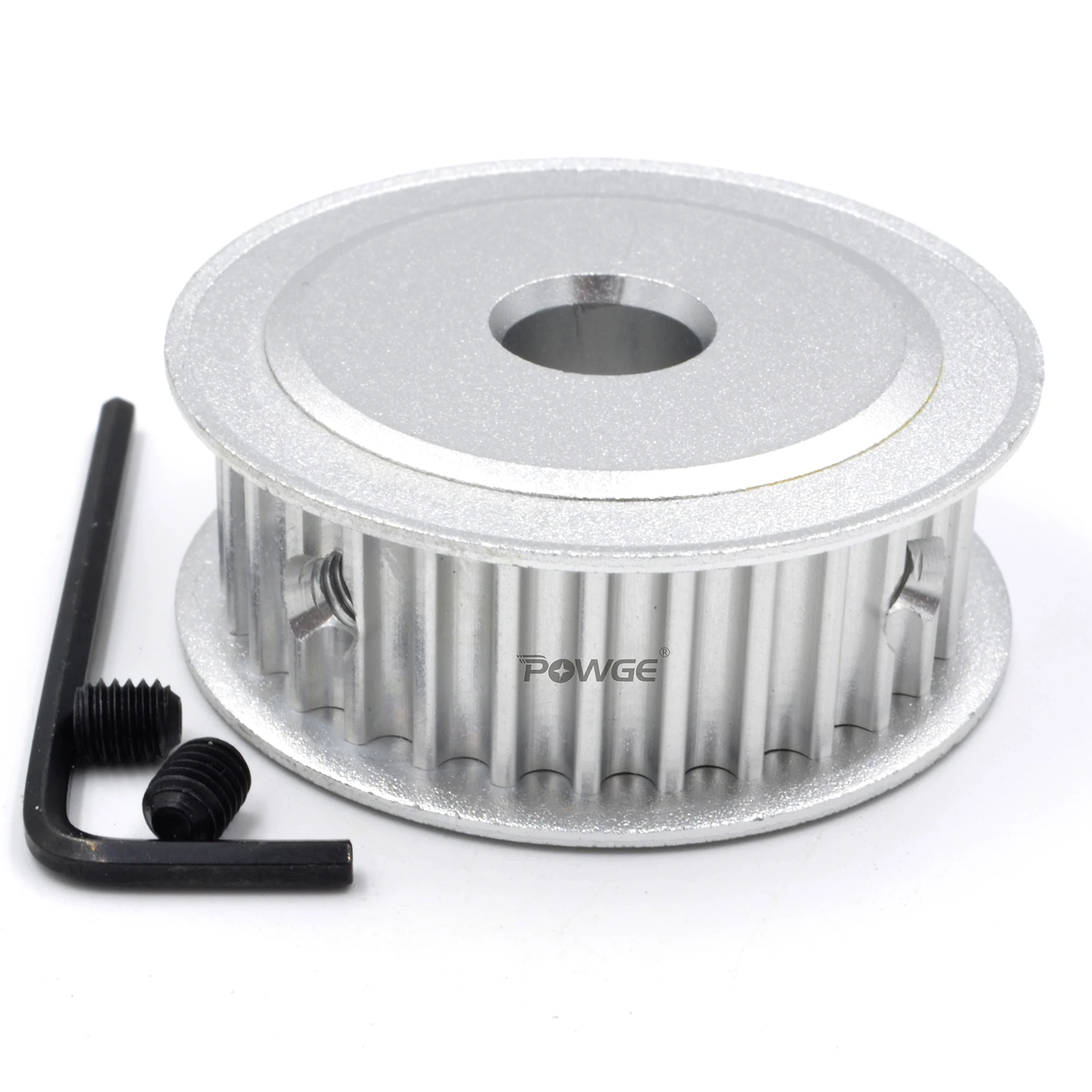 POWGE 30 teeth HTD 5M Timing Pulley AF Bore 5/6/6.35/7/8/10/12/14/15/16/17/18/19/20/25/30 for HTD5M belt width 10/15/20/25mm 30T