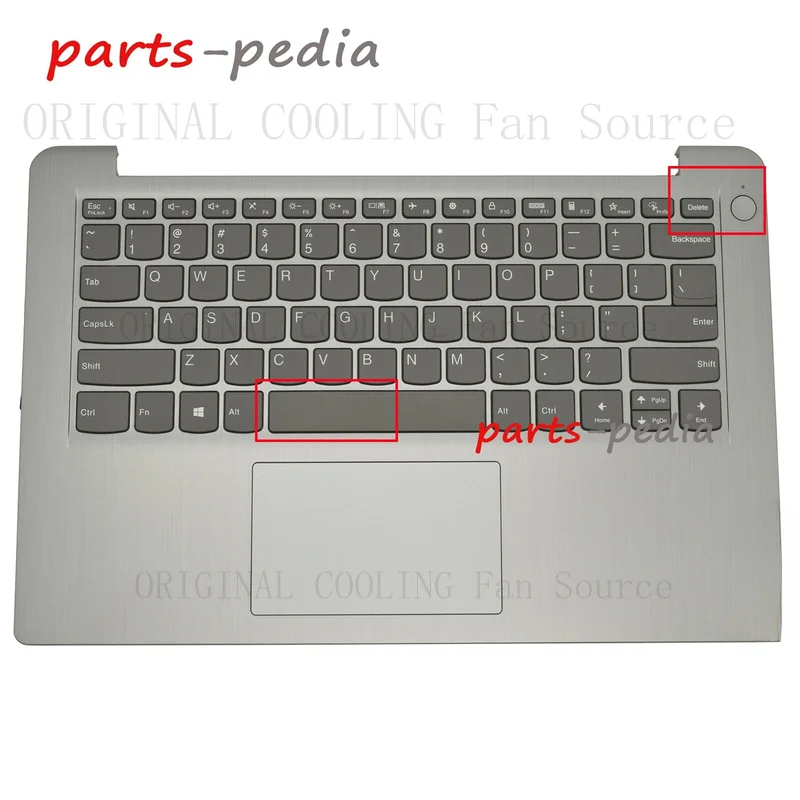 R+  Palmrest Upper US Keyboard Bezel for Lenovo Ideapad 3-14ITL6 3-14ADA6 3-14ALC6