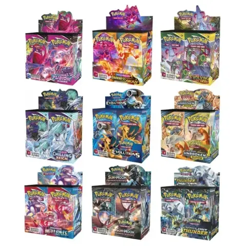 Fun 360 Stuks Pokemon Kaart TCG Scarlet & Violet Prismatische Evolutions 151 Prisma 36 Pack Pokemon Booster Box Collectible Tradiner kaart