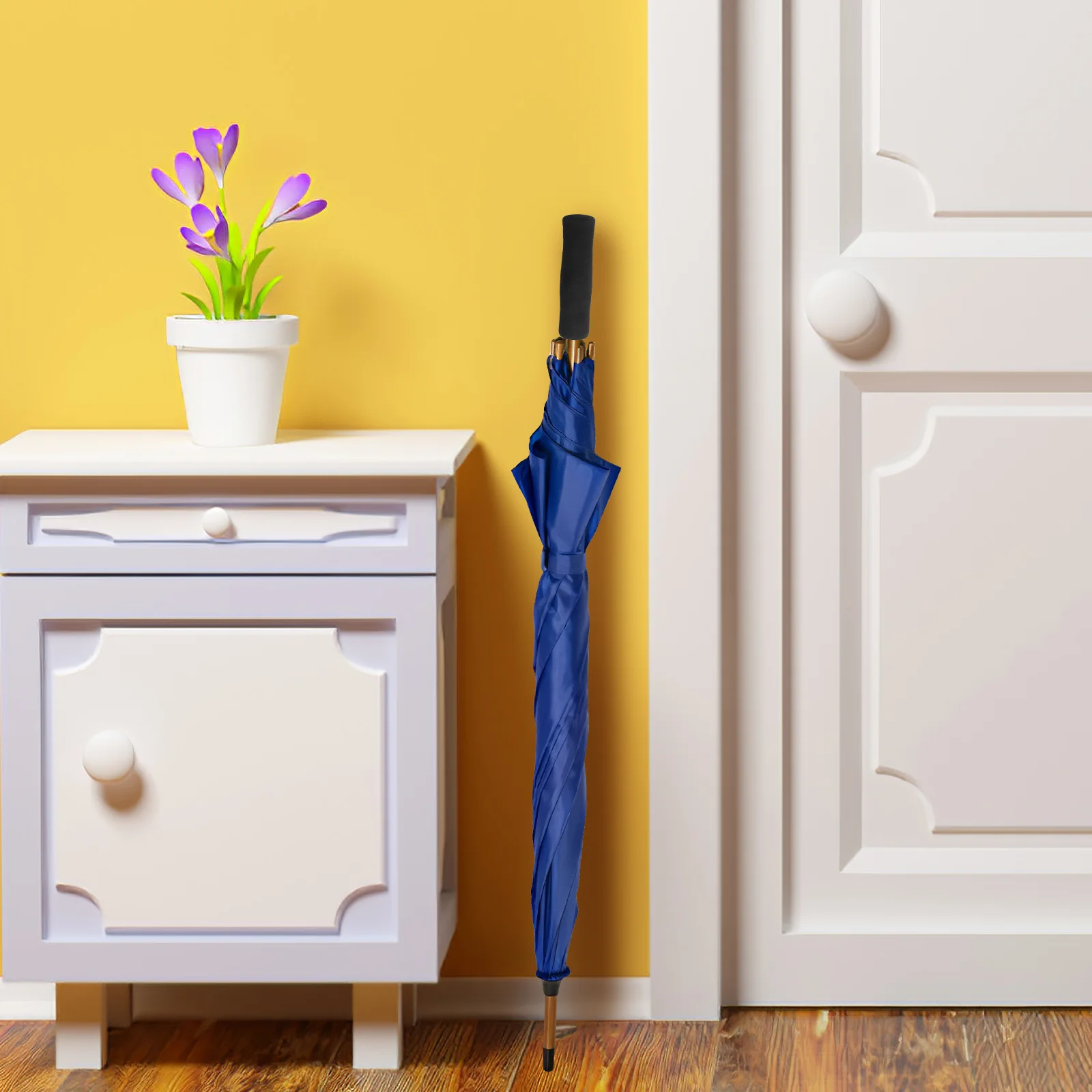 

2Pcs Sponge Handle Grip Replacement Durable Stylish Umbrella Accessory for Daily Use Umbrella Handle Replacement