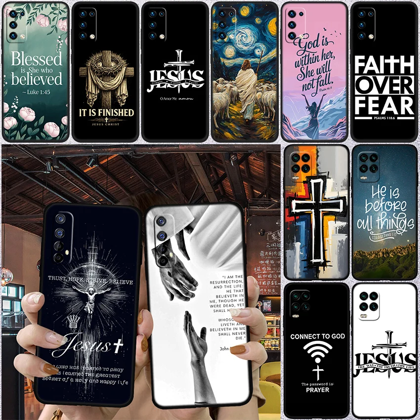 IM11 Bible verse Jesus Christ Phone Case for Samsung Galaxy S20 S21 S22 Ultra FE + Plus A21S A22 A24 A25 A26 A30 A30S A31