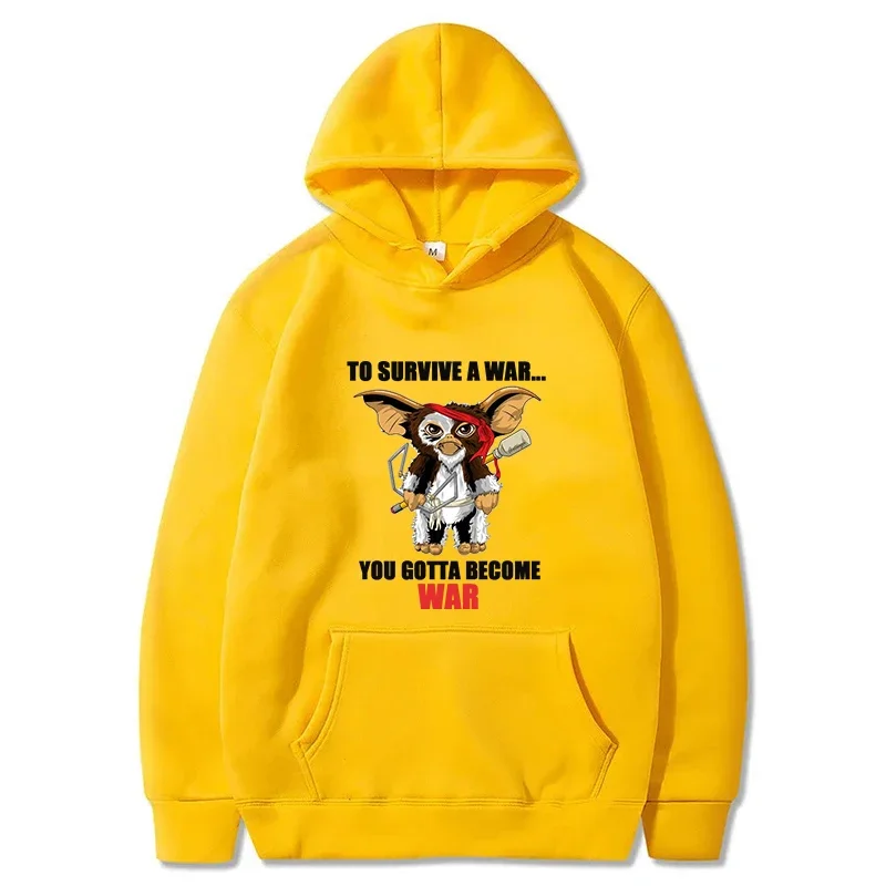 New Spring and Autumn Printed Hoodie Gremlins Men\'s Anime Streetwear Comic Hoody Female Designer Clothes Pullover Women Lady Top