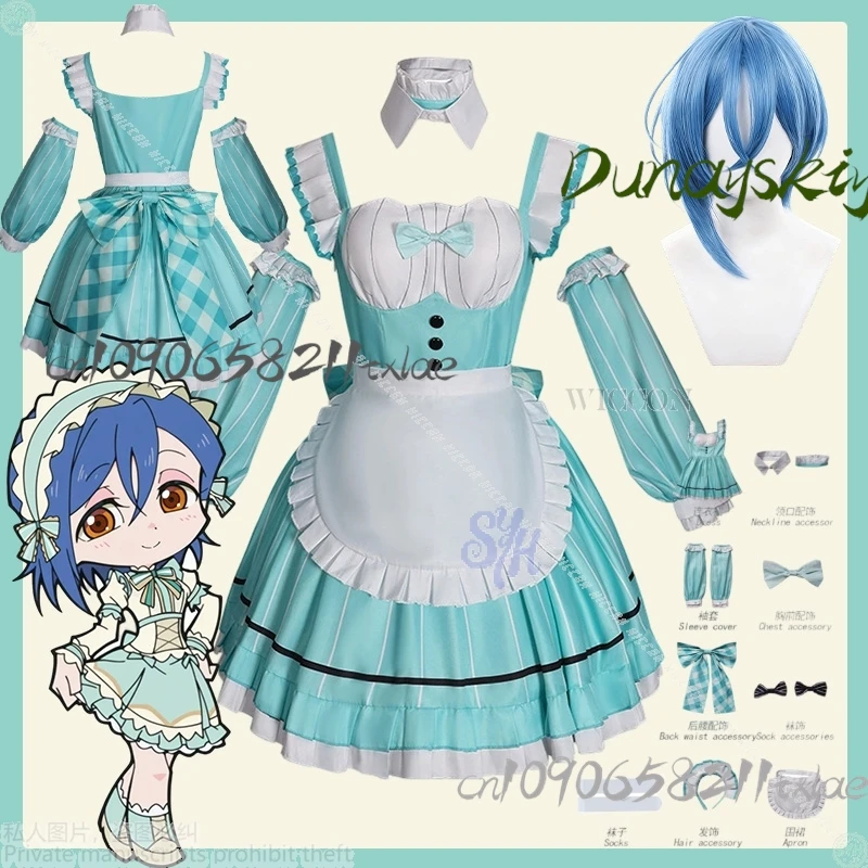 Shop1104340175 متجر واكانا شيكي بلاي لوفيليف AiScReam توم النعناع خادمة Kawaii الدانتيل لطيف جميل الحلو لوليتا الهالوين #1
