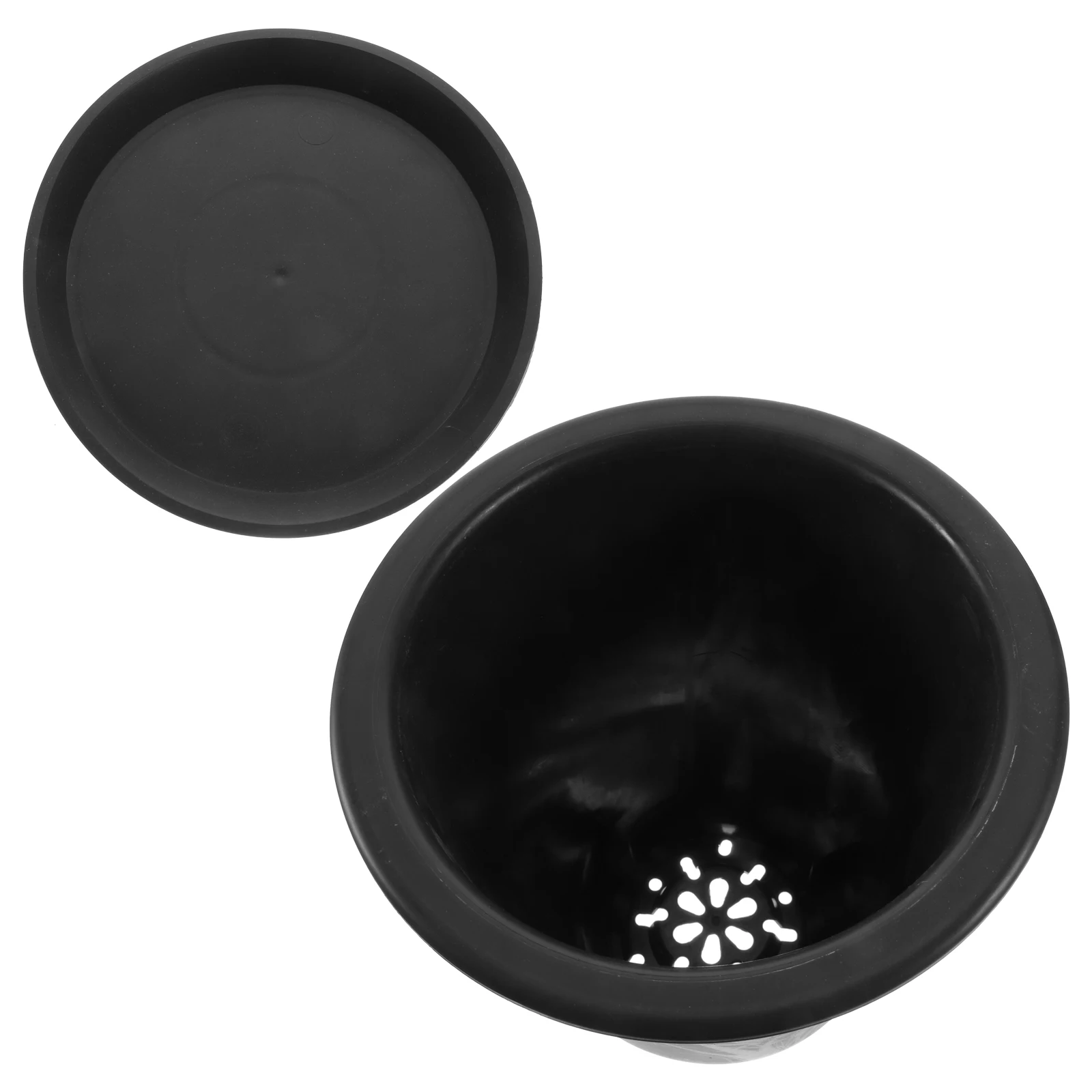 

Imitation Purple S Flower Pot Large Size Planters Eco Plastic Simple Design Suitable Garden Home Office Use