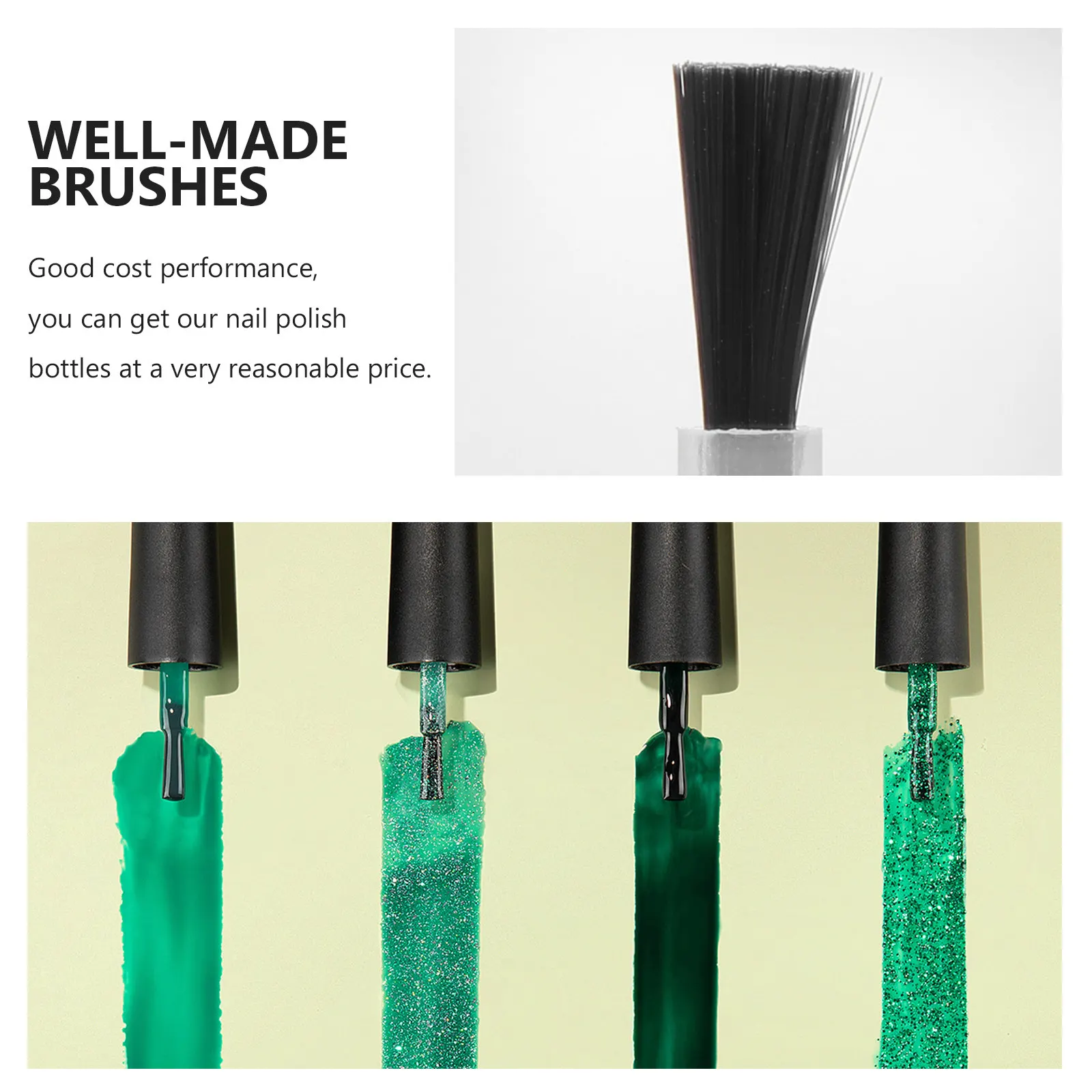 

Набор из 1 флакона для лака для ногтей многоразового использования, герметичные контейнеры для хранения гель-лака, стеклянные пустые бутылочки для маникюра, DIY и использования в салонах