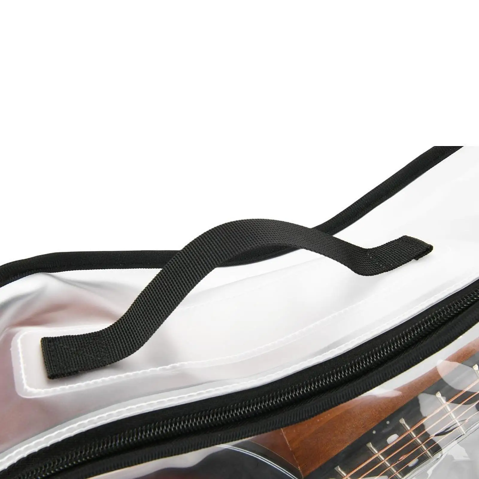 40‐41-inch-clear-electric-guitar-dust-cover-bag-lightweight-for-home-storage-side-button-pocket-for-picks-smooth-zipper