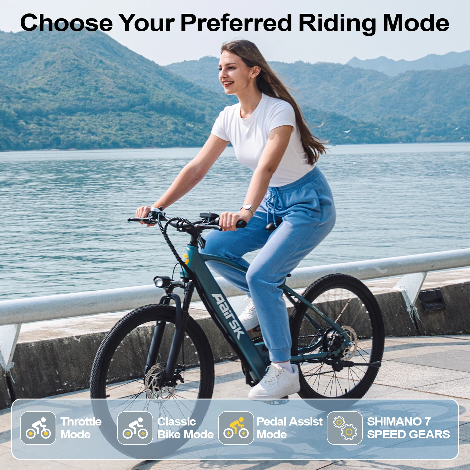 GT300 24 Inch Electric Mountai - Commuter Biking 评论和价格