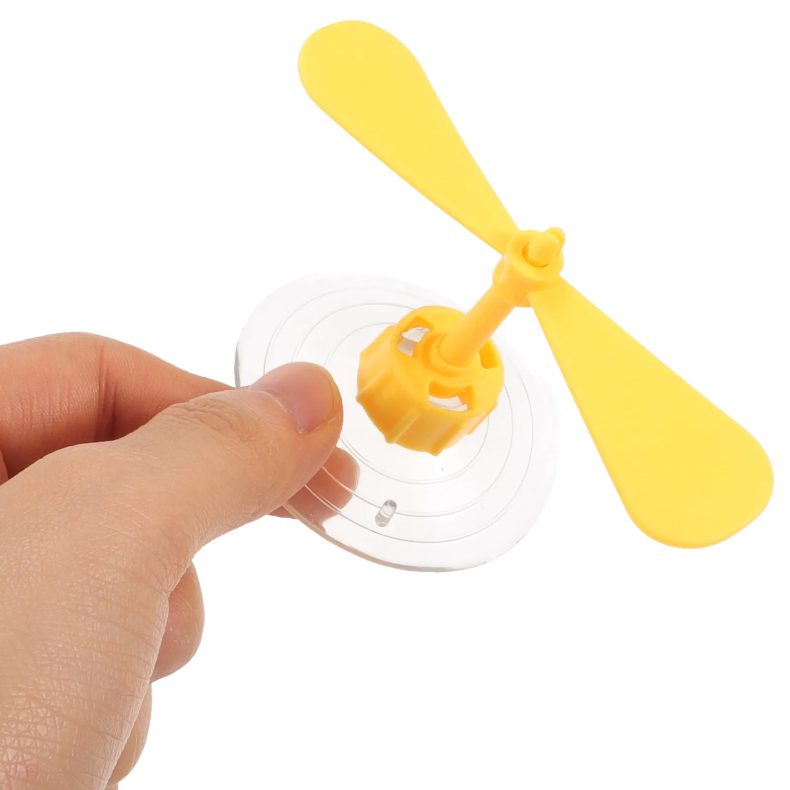 

10Pcs Motorcycle Decor Dragonfly Suction Cup Creative Double Layer Strong Absorption Lovely Ornament Yellow Color