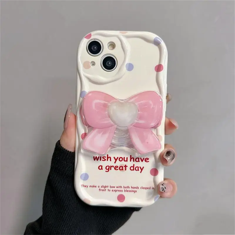 Fashion Butterfly Bracket Holder Case for VIVO Y28 Y100 Y17S V30 Pro Y03 V29E Y36 Y20 V27 S16 Cover Soft Stand Silicone Coque