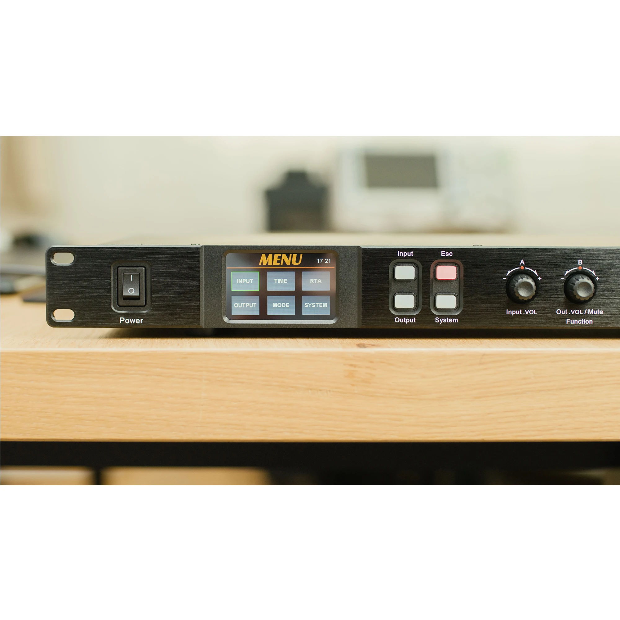 Цифровой профессиональный Аудиопроцессор Paulkitson A808 8 в 8Out 32Bit DSP 7-полосный эквалайзер Wi-Fi USB без шума