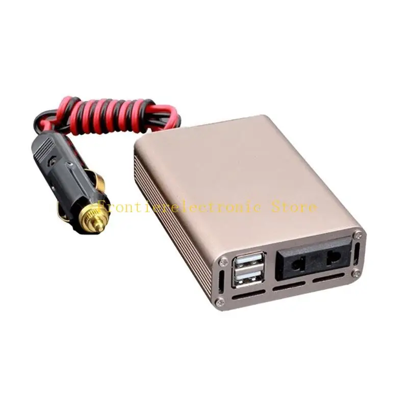 

G8DB Power Inverter 150WDC 12V to AC 220V Car Converter USB Adapter Vehicle Inverter