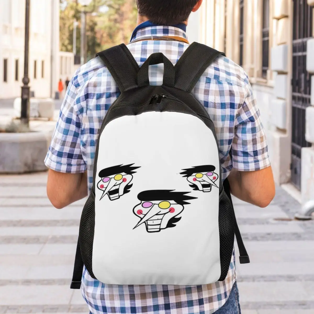 

Deltarune Spamton студенческий рюкзак школьная сумка походный дорожный рюкзак для мальчиков и девочек модная сумка для книг сумки на плечо