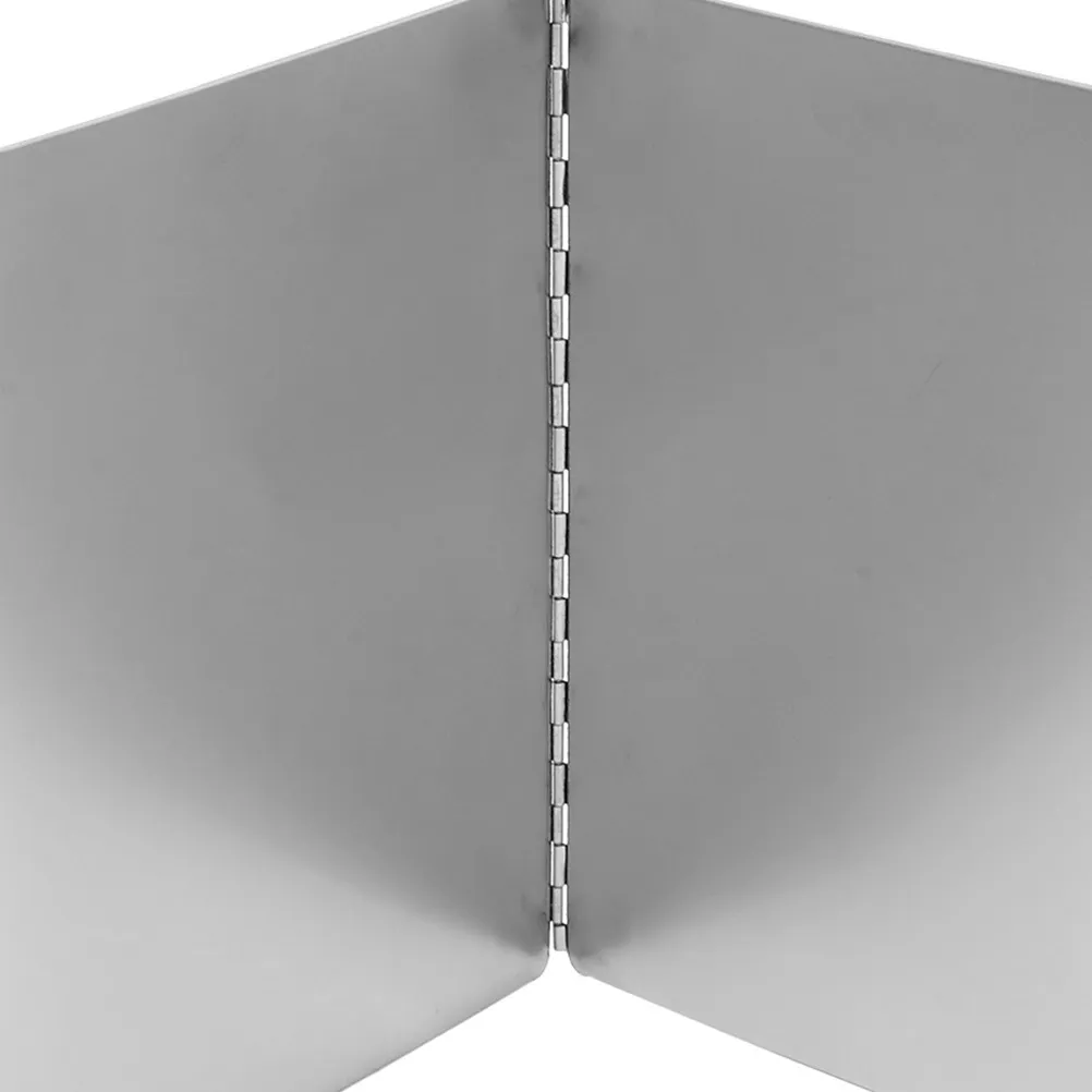 Stainless Steel 2-Side Splatter Guard Foldable Oil-Resistant Stove Splash Guard Frying Pan Cover Heat Insulation Protector