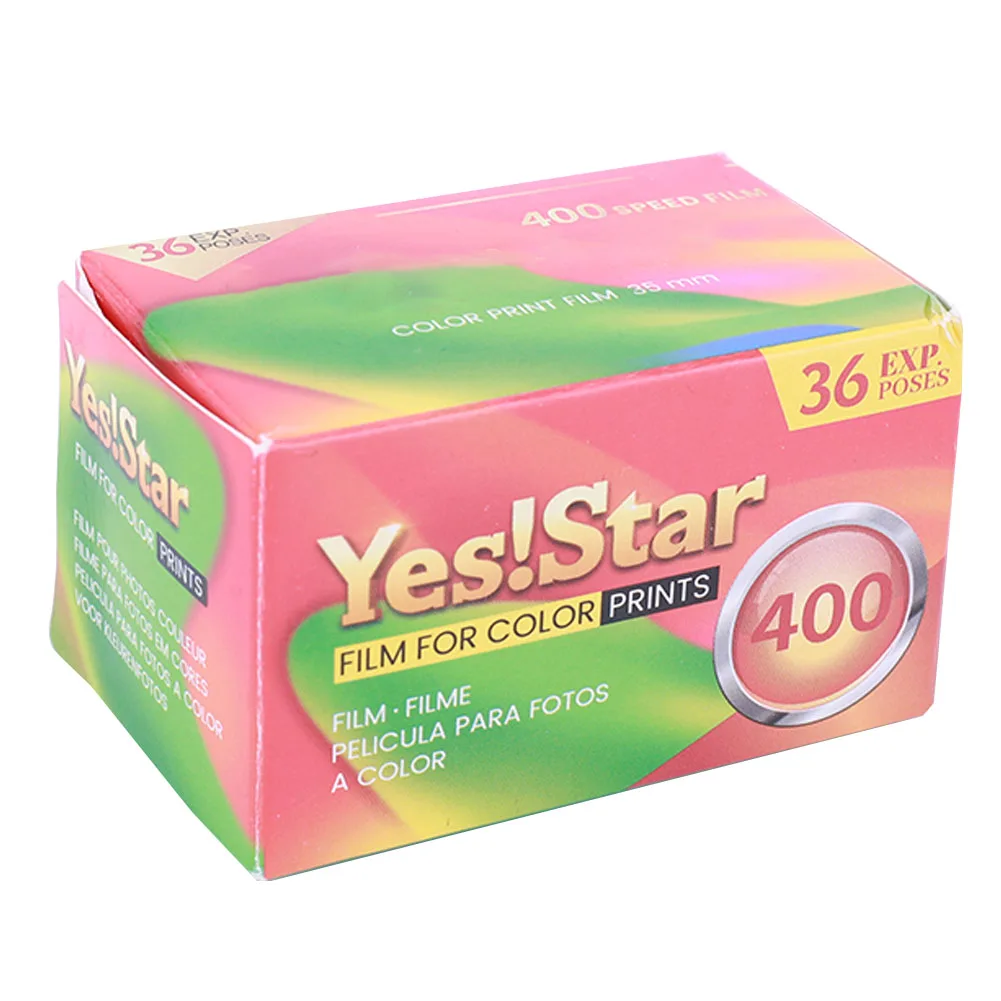ISO 400 35 مللي متر فيلم سلبي ملون 135 نوع عالمي 35 مللي متر لفة فيلم طباعة ملونة 35 مللي متر فيلم 36 التعرض لكل لفة