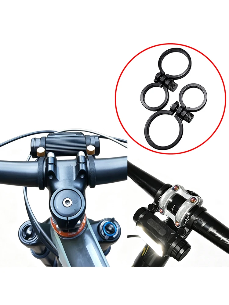 AliExpress YUENHOANG 1Pair For NITECORE HC65/HC75 UHE Headlamp‑to‑Bike Light Conversion Bracket Multi-Angle Adjustment Night Riding Headlight Mount
