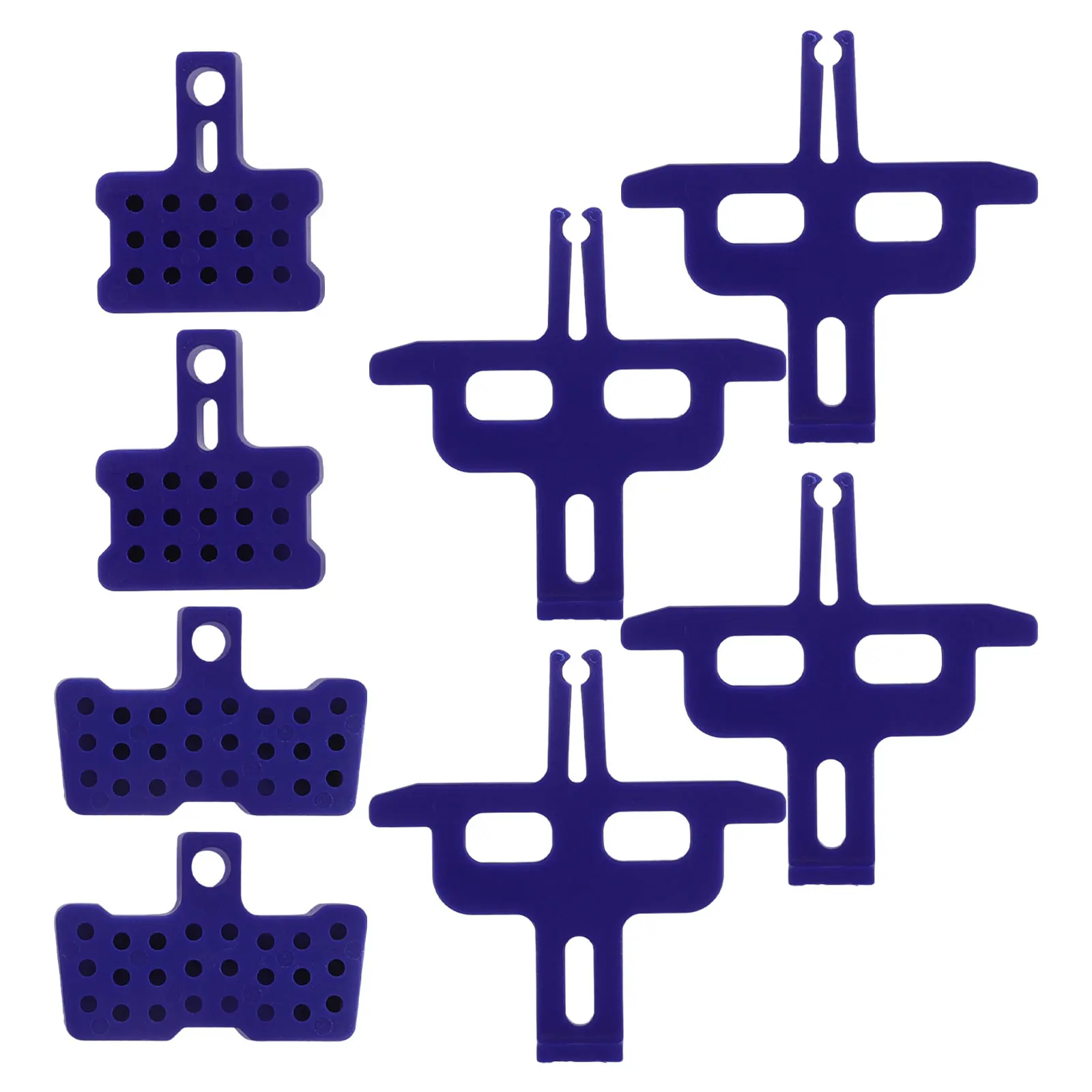

8 pcs Bicycle Brake Blocks Oil Change Tool for Disc Pads Hydraulic Pistons Durable Plastic Maintenance Kit Bike Accessories