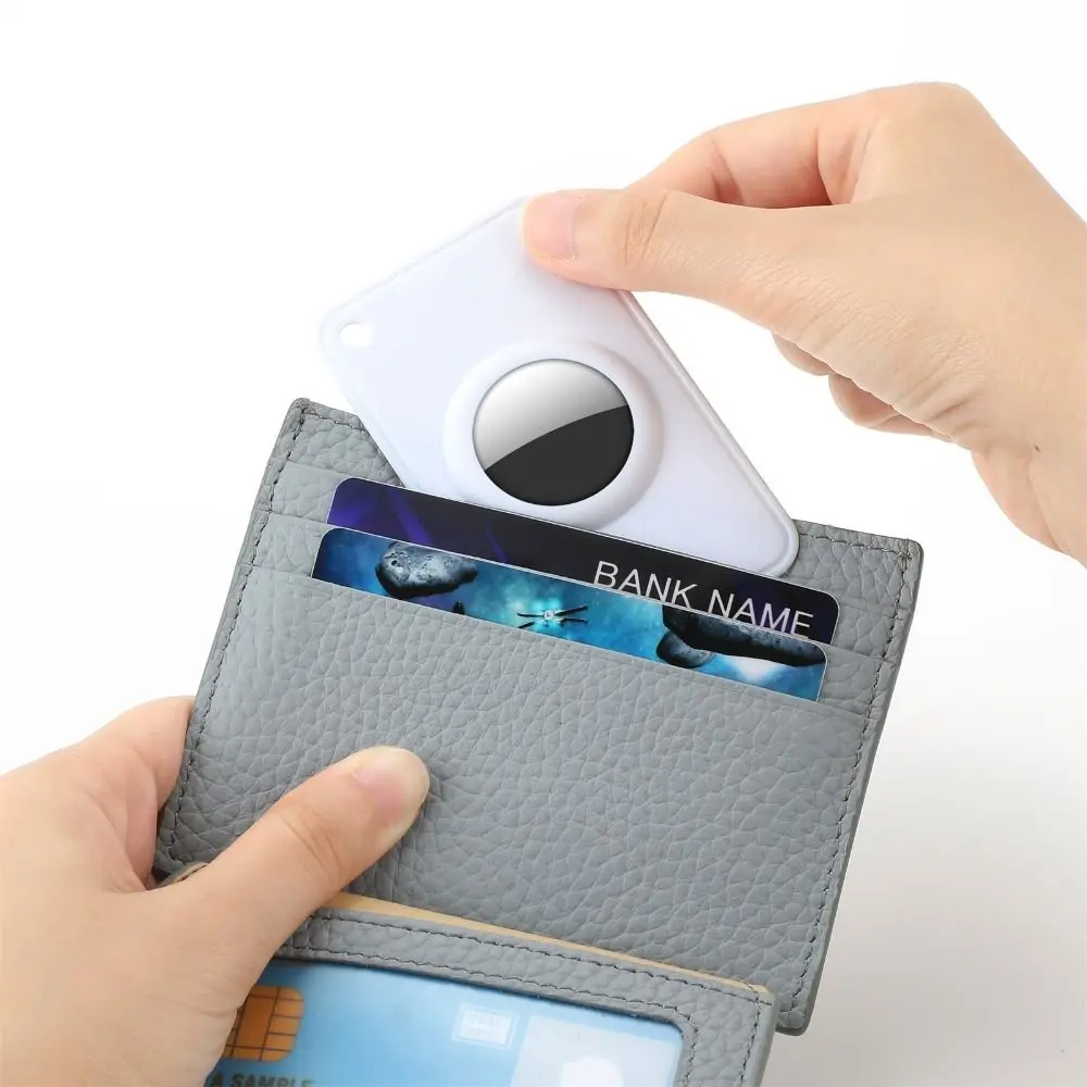 High Quality Ultra-Thin Wallet Case All-Around Multifunctional Locator Sleeve Soft Card Holder for Airtag Keys