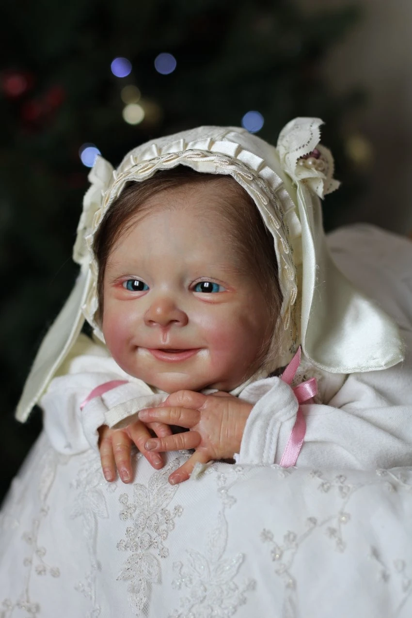 19Inch Already Painted Kits/Unpainted Kit Reborn Sebastian Doll Soft Touch Fresh Color DIY Doll Parts With Cloth Body