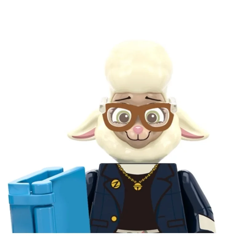 Nieuwe Zootopia Thema Bouwstenen Dierentuin Dierfiguren Vos Konijn Beer Luiaard Vee Leeuw Creatief Speelgoed Cadeau