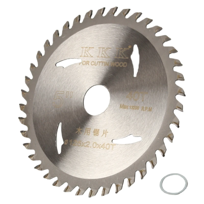 Hoja de sierra Circular de 30 dientes, herramienta rotativa para cortador de Metal, juego de herramientas eléctricas, discos de corte de madera, corte de mandril de taladro, 125mm x 2mm