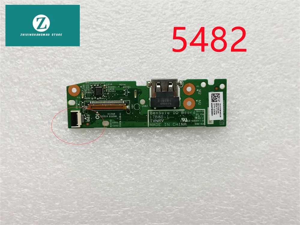 

FOR DELL Inspiron 5481 5482 USB SD CARD READER POWER BUTTON BOARD 17B85-1 09WK02 02Y03W