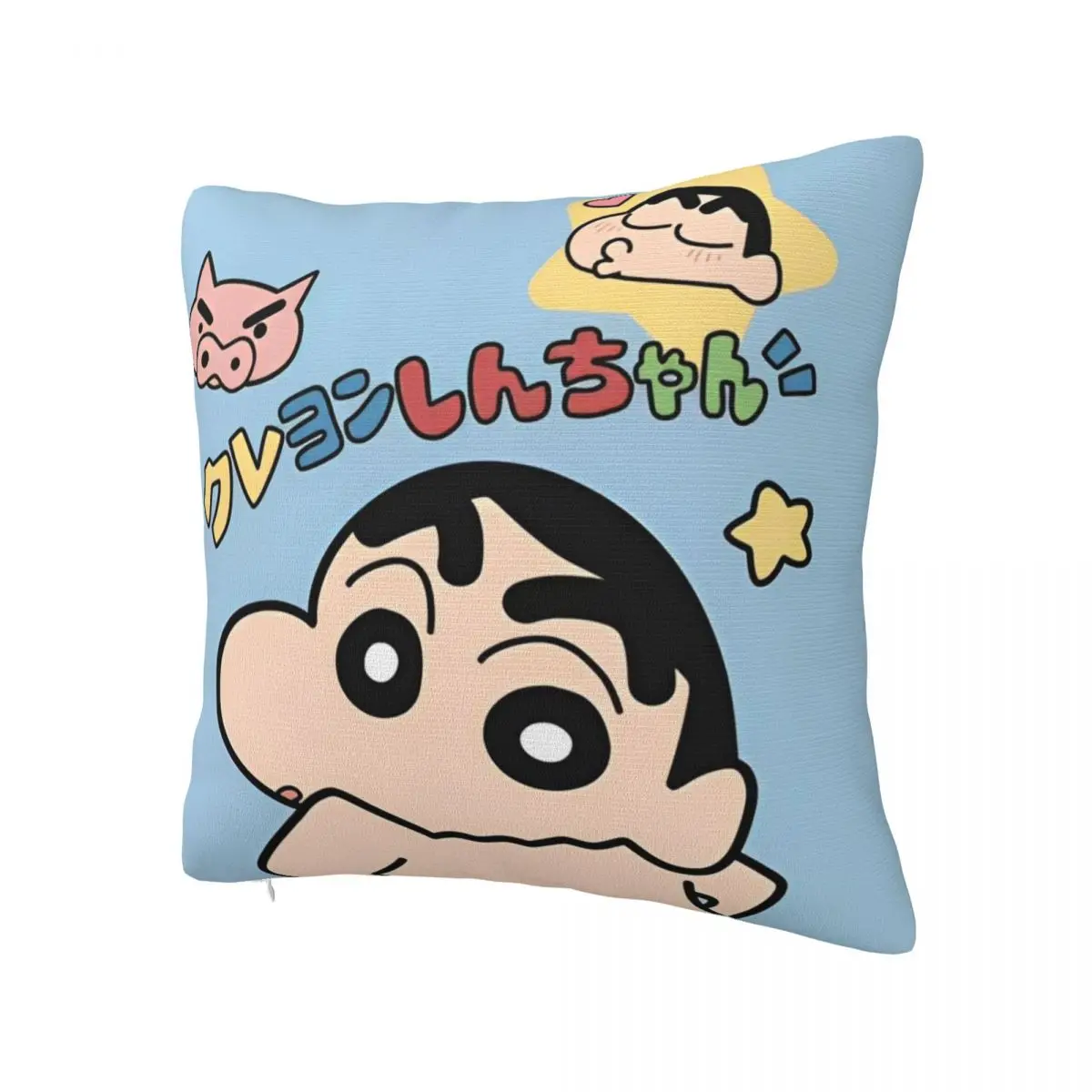 Crayon Shin-chans Pillow Case Cushion Cover Soft Graphic Pillow Cover Novelty Pillowcases For Sofa Home Decoration