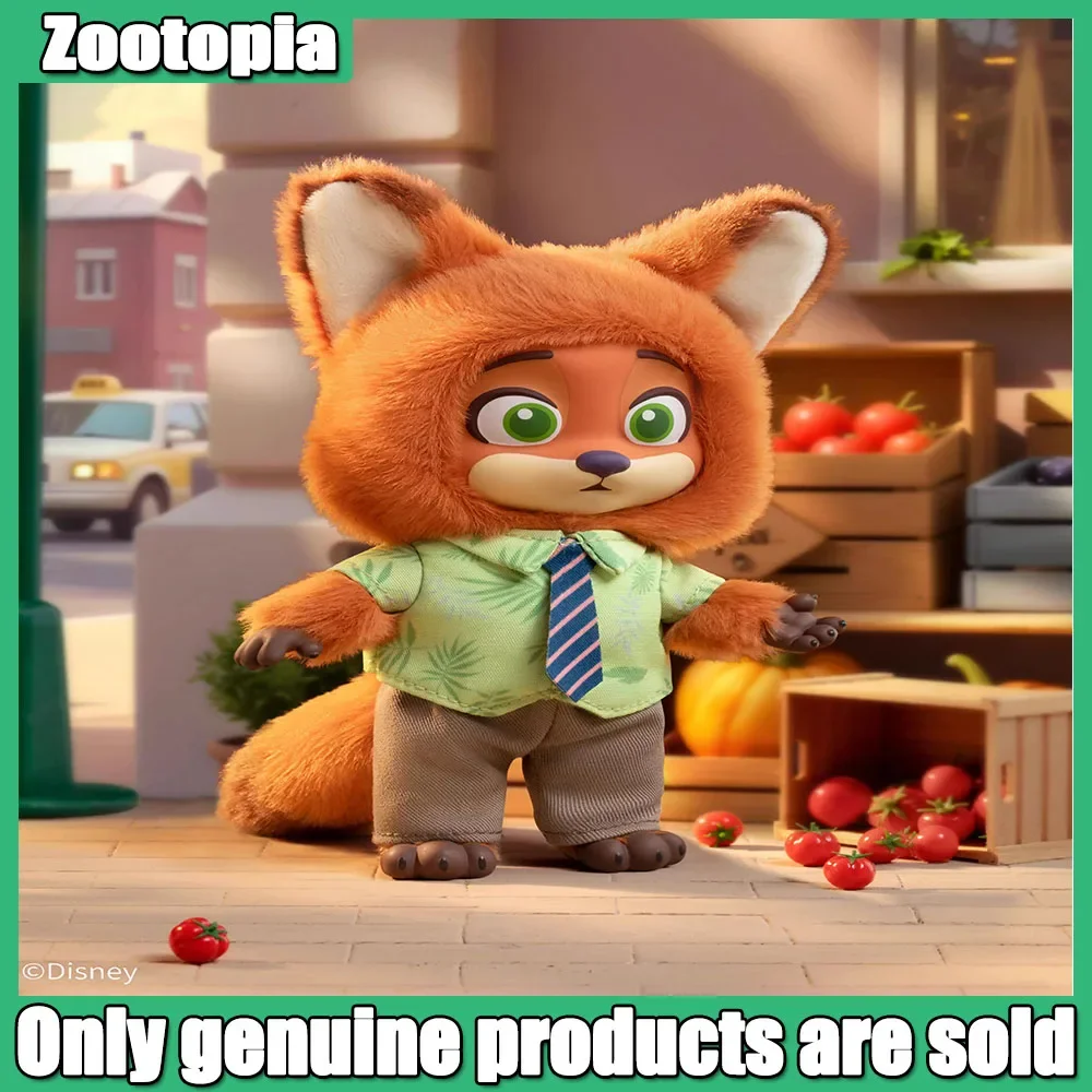 الأصلي Zootopia صندوق أعمى لطيف نيك جودي عمل الشكل أفخم دمية الفينيل صندوق غامض شخصيات كرتونية الكرتون جمع لعبة مجسمة