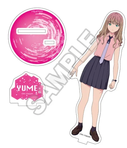 Gioco Asanaka Yomogi Akane Shinjo Rikka Takarada GAUMA Acrilico Stand Doll Anime Figura Modello Piastra Cosplay Giocattolo per il Regalo